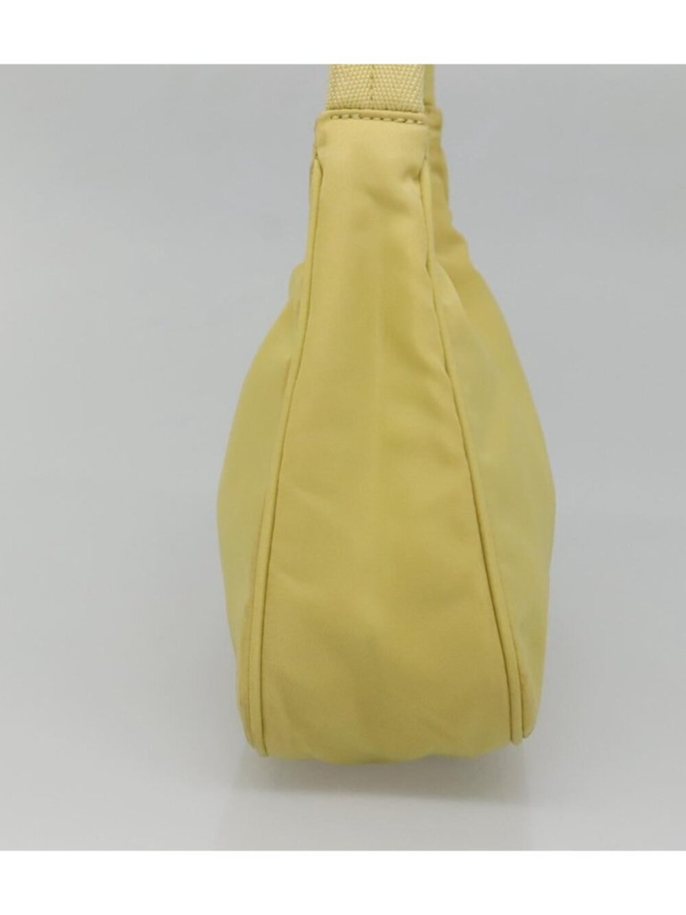 PRADA Accessory Pouch Nylon Yellow Gold - Picture 3 of 16